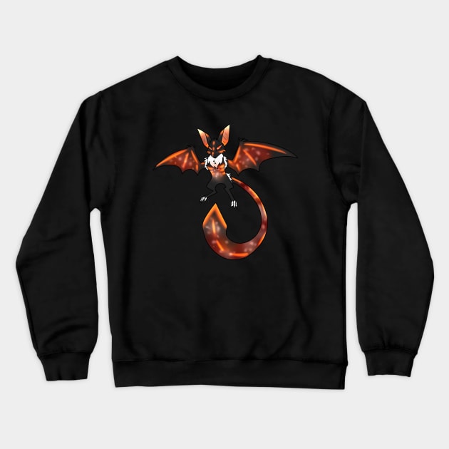 Space Bat Crewneck Sweatshirt by SEUNG